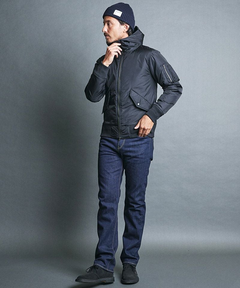 30%OFF【Magine(マージン)】NYLON THINSULATE HOOD MA-1 JKT