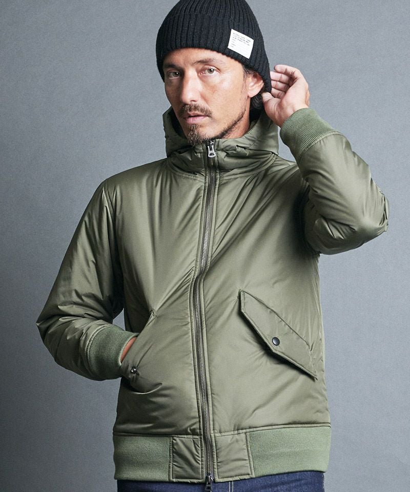 30%OFF【Magine(マージン)】NYLON THINSULATE HOOD MA-1 JKT