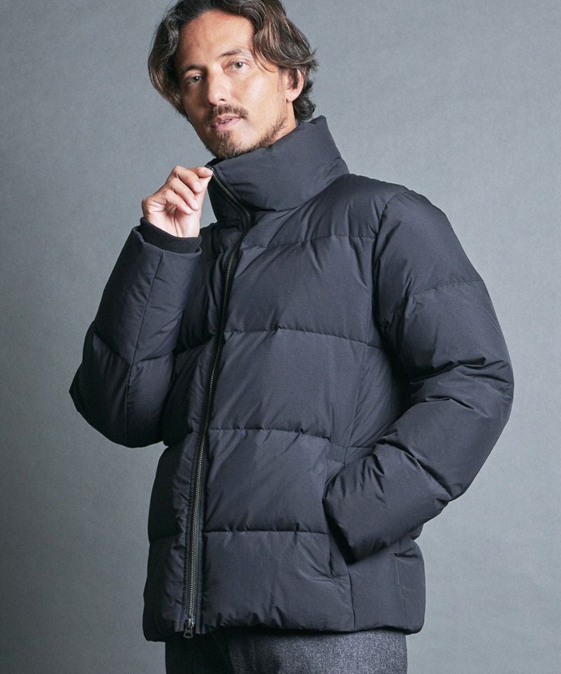 【新品・タグ付き】　Magine 中綿ジャケット　黒　メンズMサイズ 60%OFF【Magine(マージン)】NYLON STAND ZIP BASIC DOWN JKT ダウン