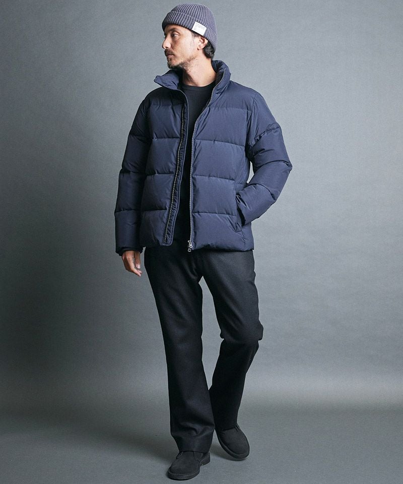 70%OFF【Magine(マージン)】NYLON STAND ZIP BASIC DOWN JKT ダウン
