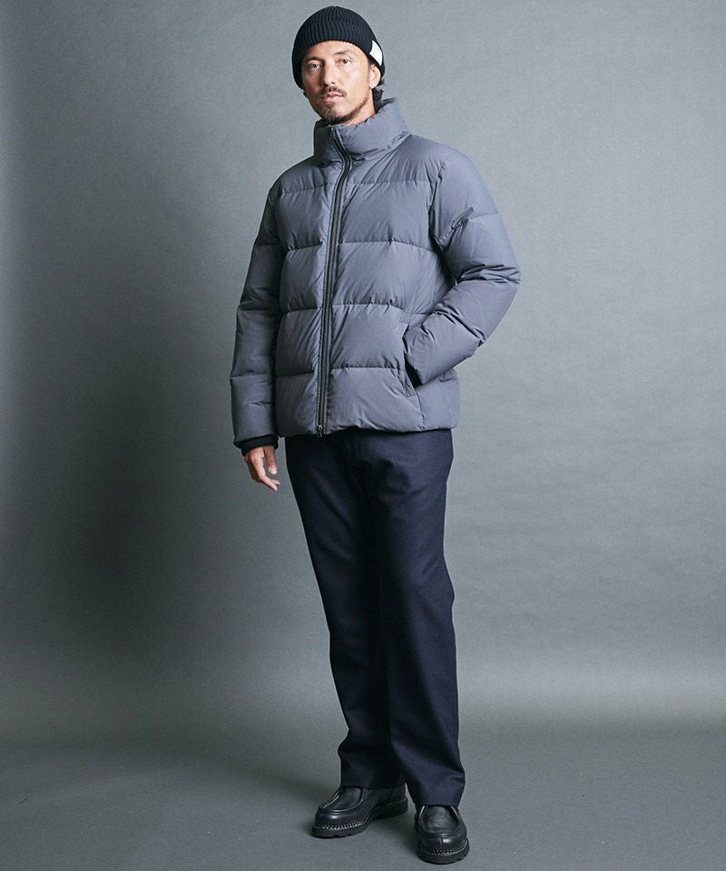 70%OFF【Magine(マージン)】NYLON STAND ZIP BASIC DOWN JKT ダウン