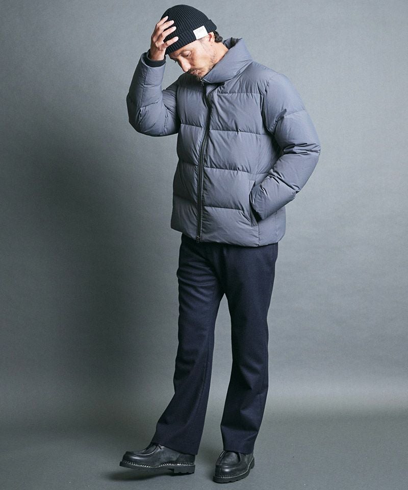 70%OFF【Magine(マージン)】NYLON STAND ZIP BASIC DOWN JKT ダウン