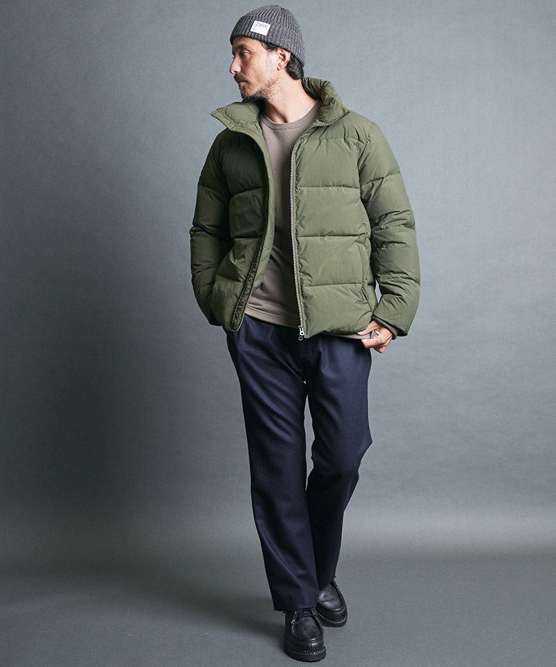 70%OFF【Magine(マージン)】NYLON STAND ZIP BASIC DOWN JKT ダウン