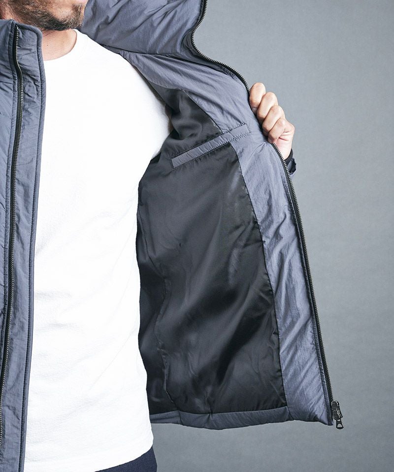 【新品・タグ付き】　Magine 中綿ジャケット　黒　メンズMサイズ 60%OFF【Magine(マージン)】NYLON STAND ZIP BASIC DOWN JKT ダウン