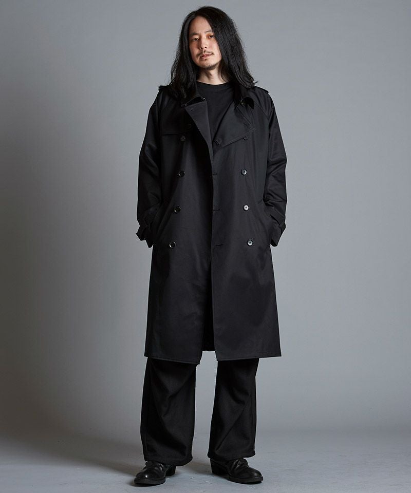 新品・未使用　NO ID.　ノーアイディ　 ベンタイルトレンチコート NO ID.（ノーアイディー） トレンチコート コート 「NO ID.」Ventile