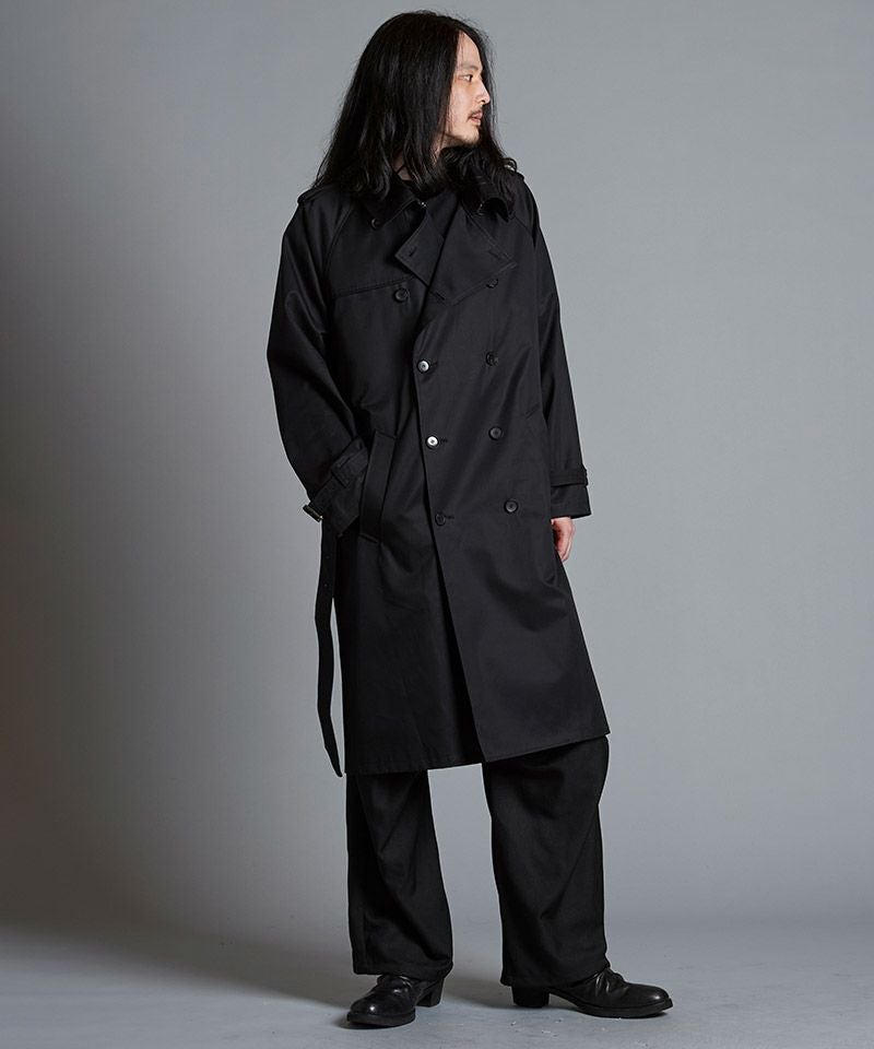 50%OFF【NO ID.(ノーアイディー)】ﾍﾞﾝﾀｲﾙBIGﾄﾚﾝﾁｺｰﾄ(855225-870C