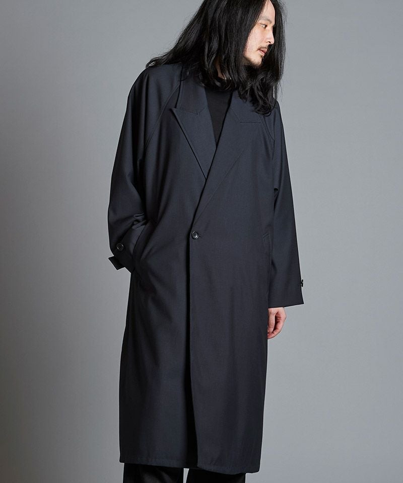 50%OFF【NO ID.(ノーアイディー)】 ﾀﾞﾌﾞﾙﾌﾞﾚｽﾄBIGﾛﾝｸﾞｺｰﾄ(855006-871C