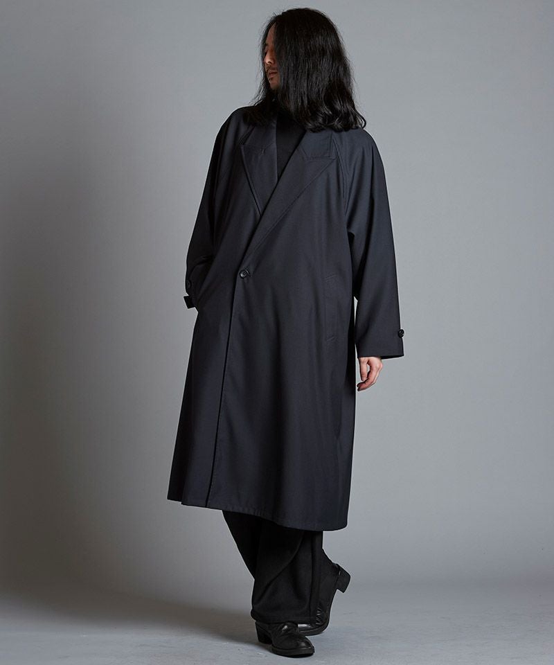 50%OFF【NO ID.(ノーアイディー)】 ﾀﾞﾌﾞﾙﾌﾞﾚｽﾄBIGﾛﾝｸﾞｺｰﾄ(855006-871C