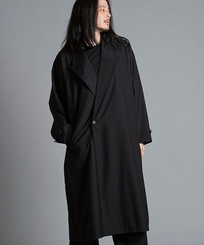 50%OFF【NO ID.(ノーアイディー)】 ﾀﾞﾌﾞﾙﾌﾞﾚｽﾄBIGﾛﾝｸﾞｺｰﾄ(855006-871C