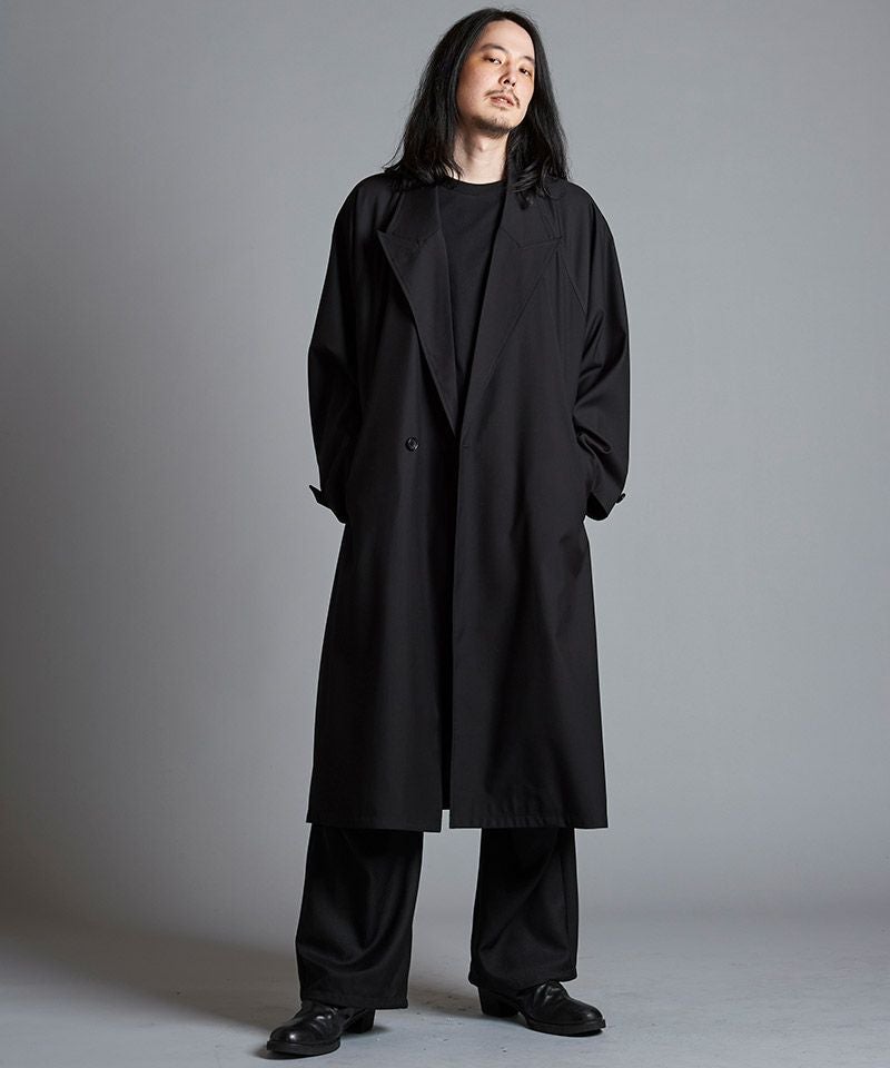 50%OFF【NO ID.(ノーアイディー)】 ダブルブレストBIGロングコート(855006-871C 50%OFF【NO ID.(ノーアイディー)】 ダブルブレストBIGロングコート(855006-871C