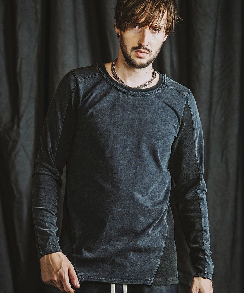 50%OFF【NO ID.(ノーアイディー)】ﾁｪﾝｼﾞﾝｸﾞｶｯﾄｵﾌC-NﾛﾝT カットソー
