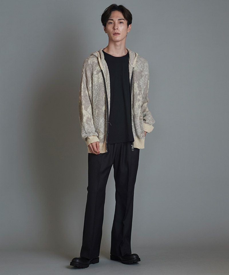 60%OFF【NO ID.(ノーアイディー)】ｱﾌﾞｽﾄﾗｸﾄJQﾆｯﾄZIPﾊﾟｰｶ(855010-858K