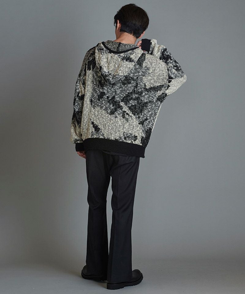 60%OFF【NO ID.(ノーアイディー)】ｱﾌﾞｽﾄﾗｸﾄJQﾆｯﾄZIPﾊﾟｰｶ(855010-858K