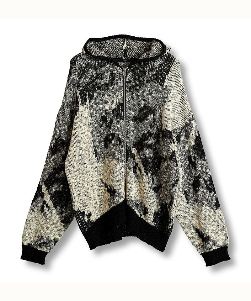 60%OFF【NO ID.(ノーアイディー)】ｱﾌﾞｽﾄﾗｸﾄJQﾆｯﾄZIPﾊﾟｰｶ(855010-858K