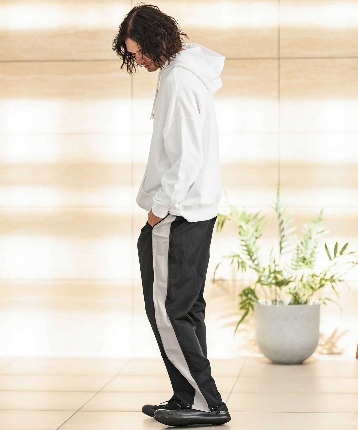 30%OFF【CAMBIO(カンビオ)】サイドZIPラインパンツ(CA-24-39) | CAMBIO