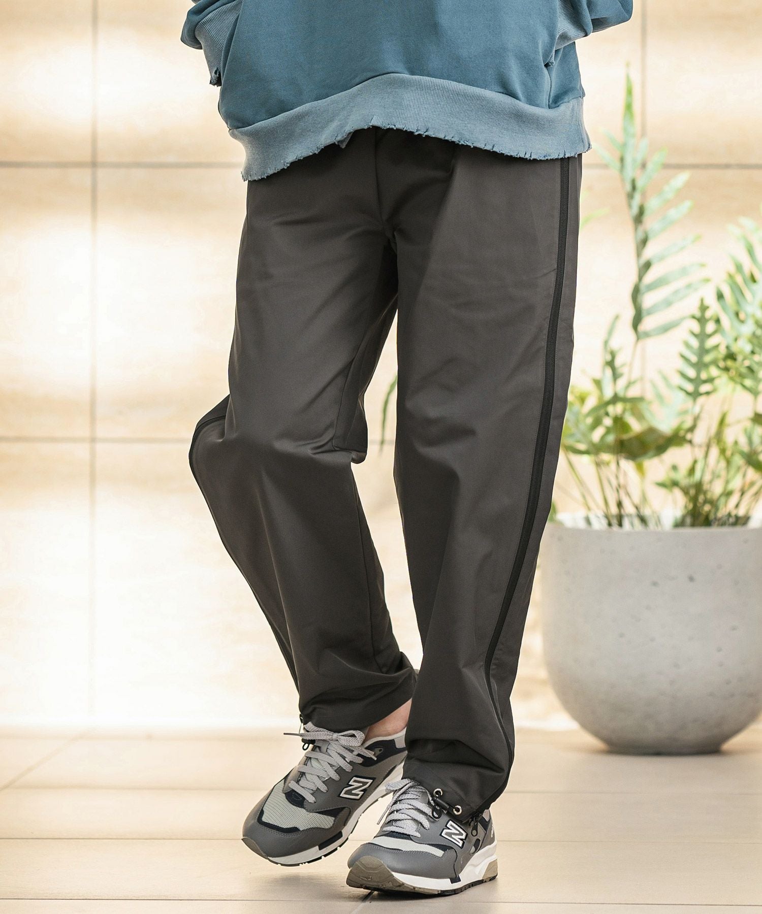 50%OFF【CAMBIO(カンビオ)】サイドZIPラインパンツ(CA-24-39) | CAMBIO