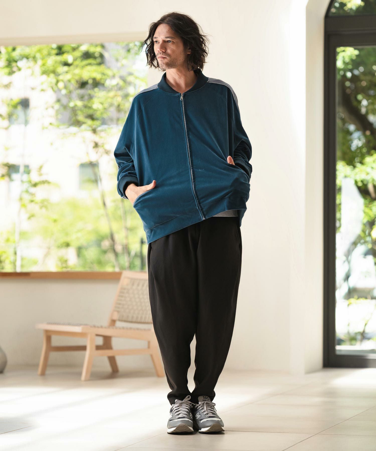 50%OFF【CAMBIO(カンビオ)】ベロアスカジャン(HLCM0174) | CAMBIO カンビオ