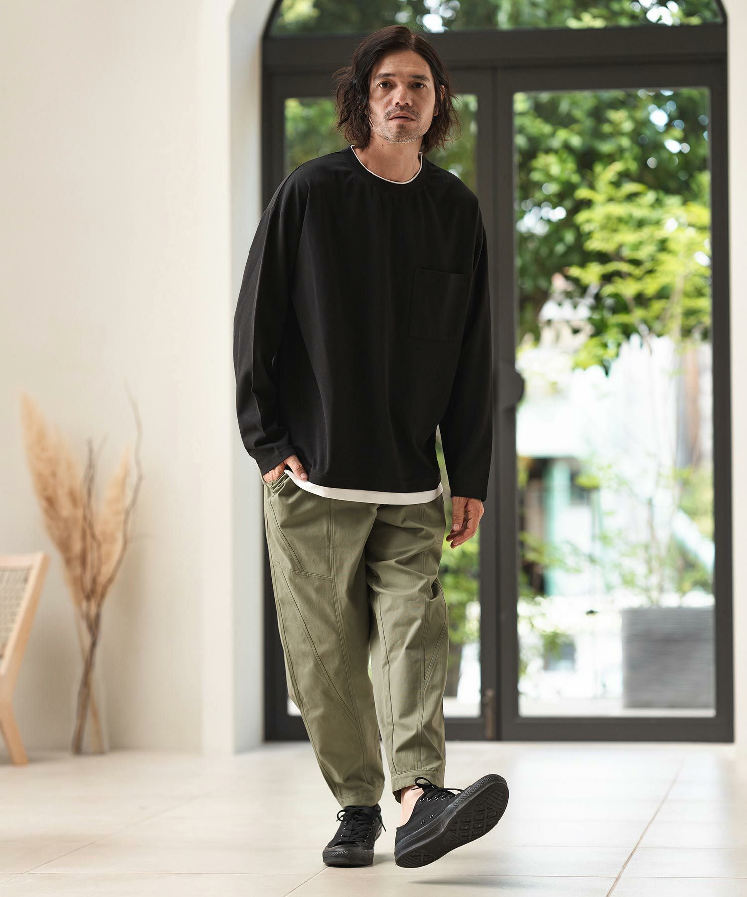 30%OFF【CAMBIO(カンビオ)】Dart Design Balloon Silhouette Color