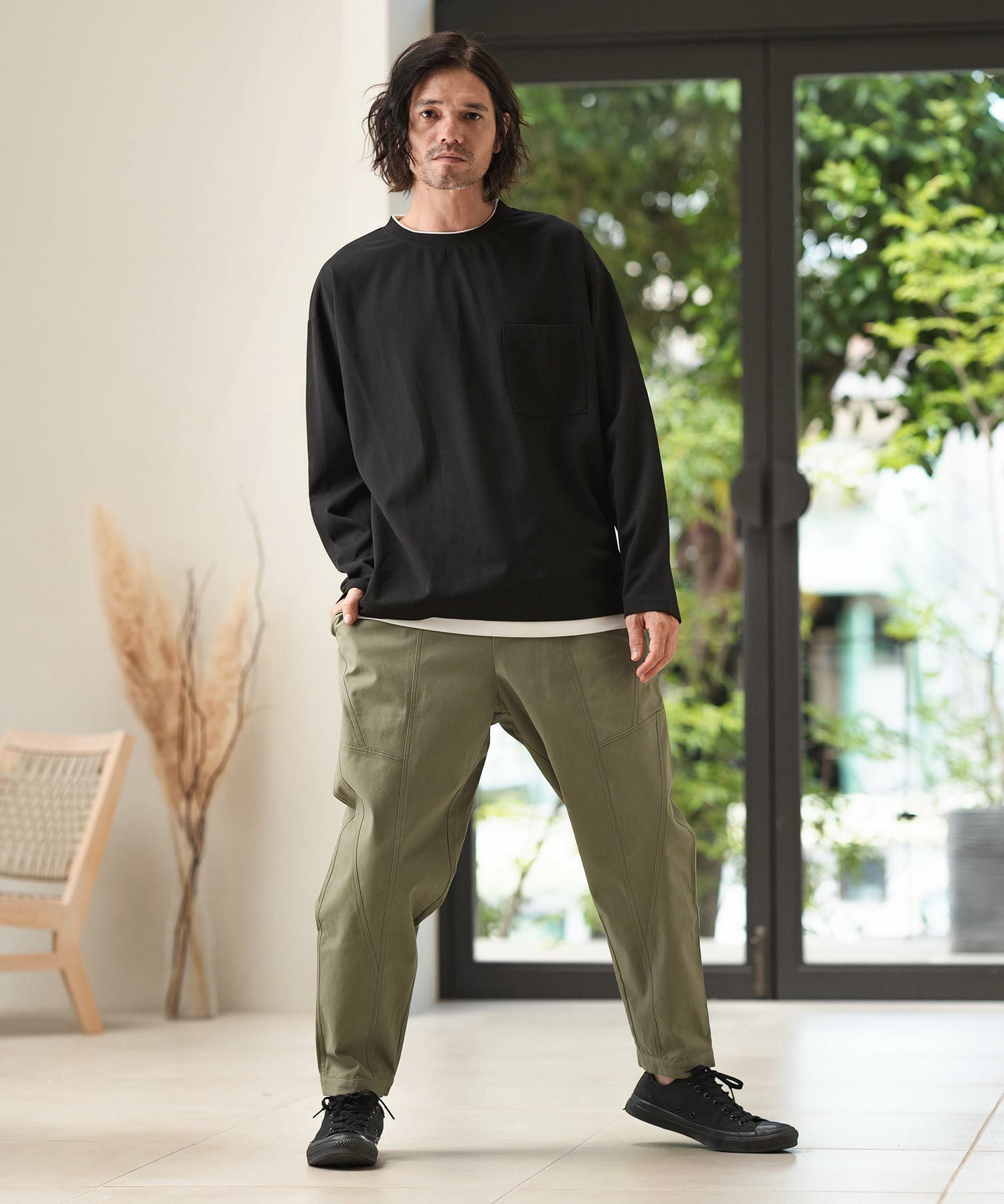 30%OFF【CAMBIO(カンビオ)】Dart Design Balloon Silhouette Color