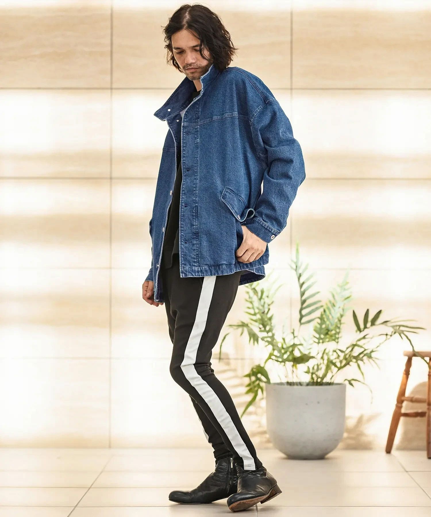 一部サイズカラー予約販売7月上旬～中旬入荷】【CAMBIO(カンビオ)】M