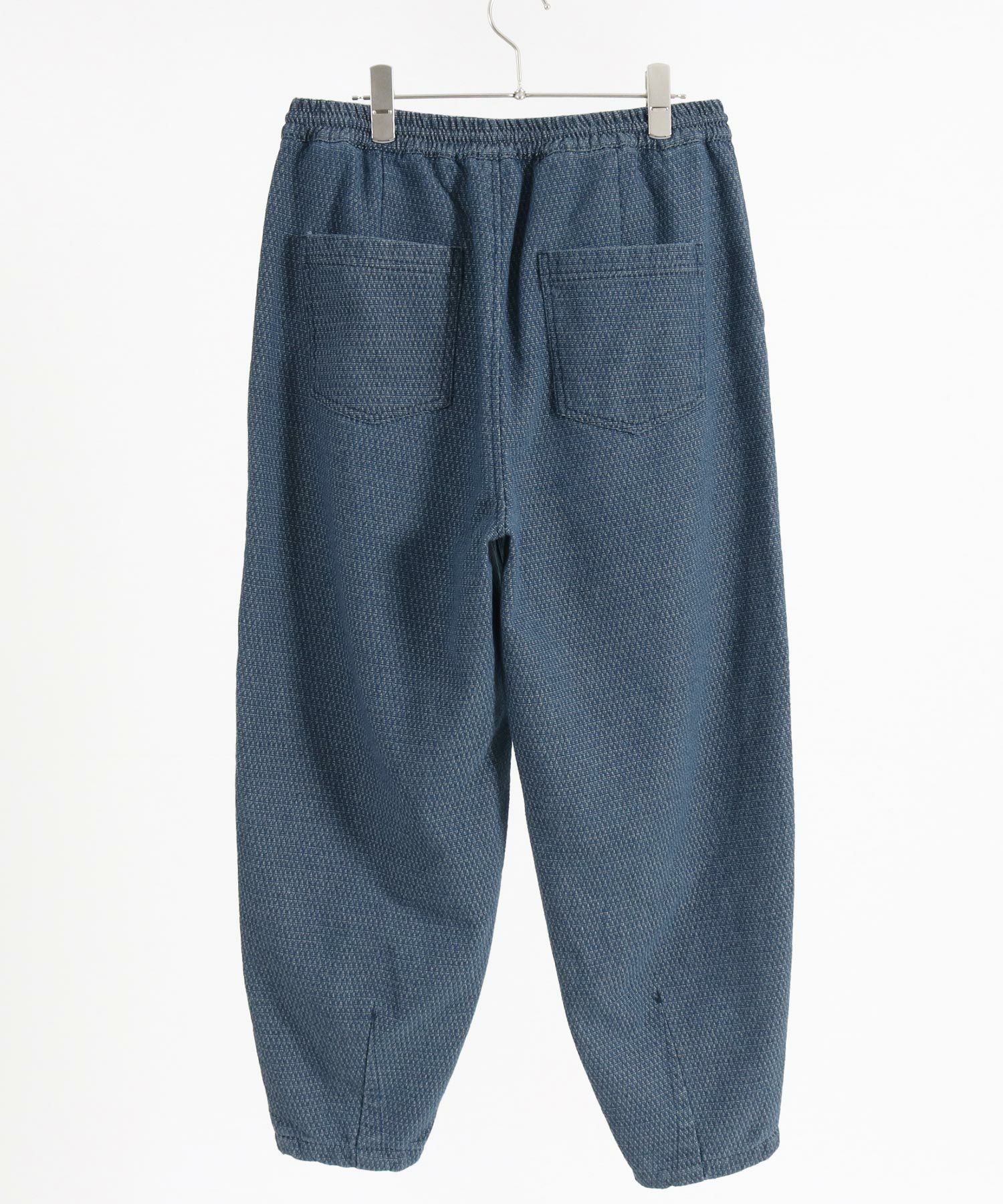 CAMBIO(カンビオ)】Geometric Puffy Jacquard Denim Vintage Like