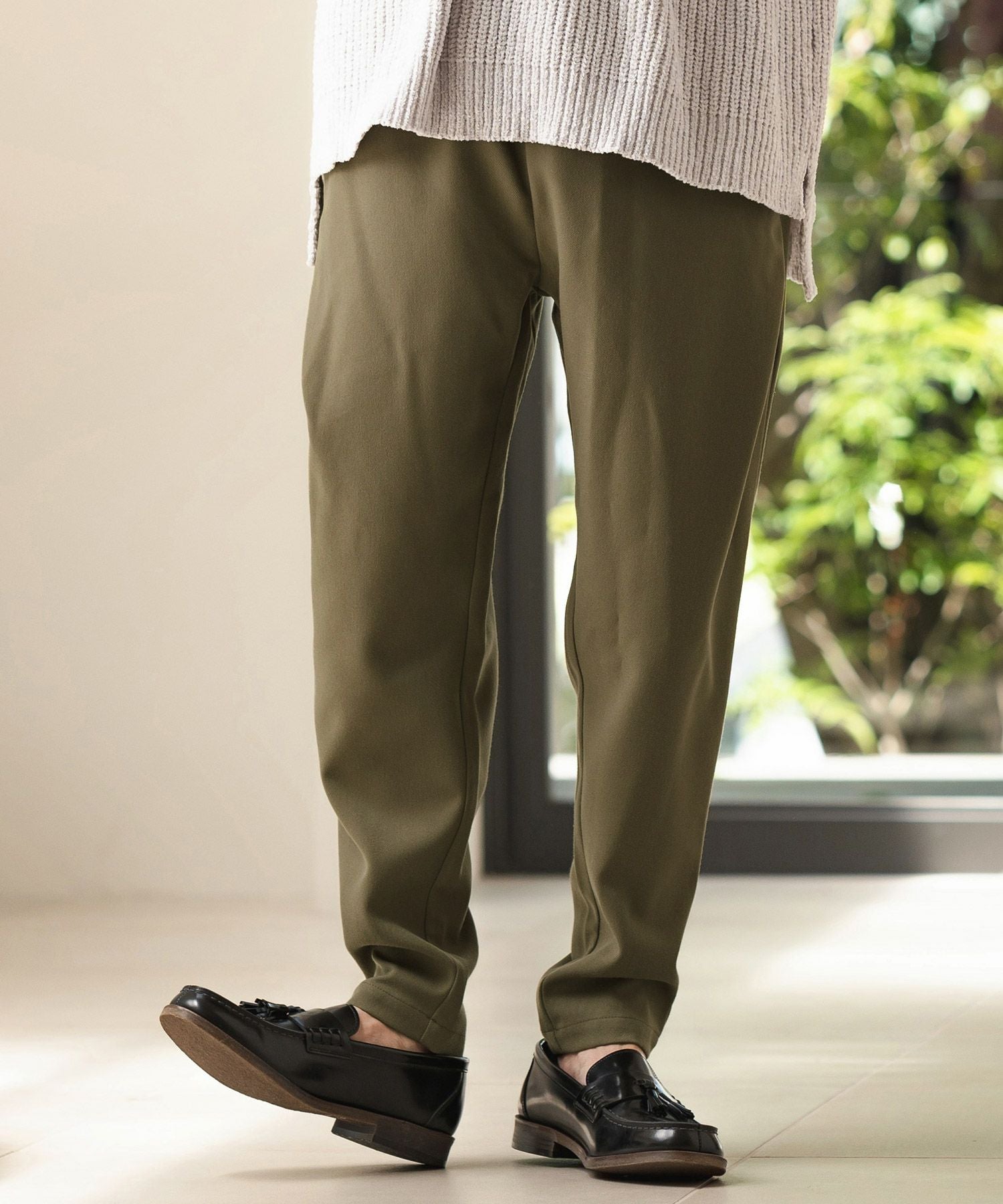50%OFF【CAMBIO(カンビオ)】TRサルエルテーパードパンツ | CAMBIO カンビオ