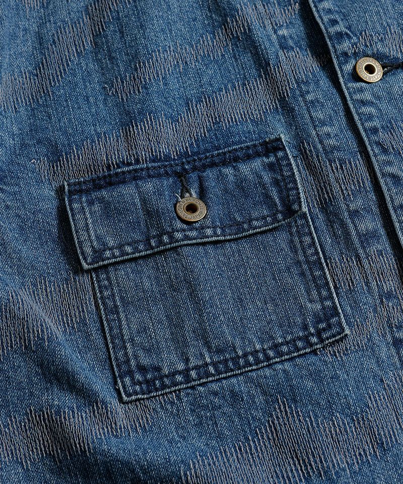 FDMTL(ファンダメンタル)】TIGER SASHIKO COVERALL JACKET 3YR WASH