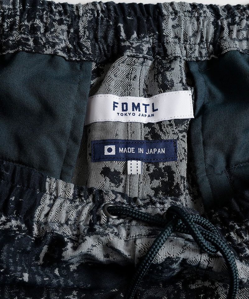 FDMTL(ファンダメンタル)】JACQUARD BORO SHORT PANTS ショートパンツ