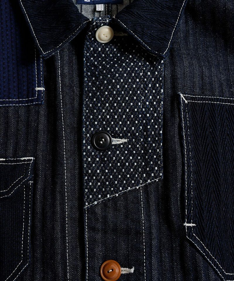 30%OFF【FDMTL(ファンダメンタル)】COVERALL JACKET RINSE ジャケット