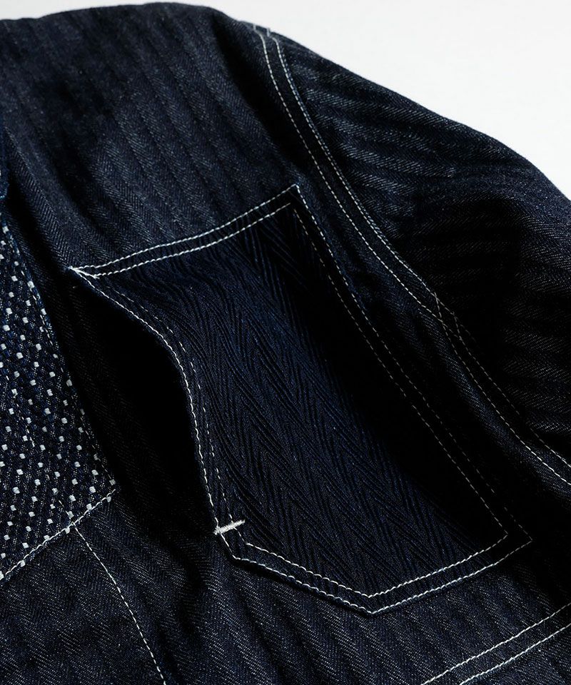 30%OFF【FDMTL(ファンダメンタル)】COVERALL JACKET RINSE ジャケット