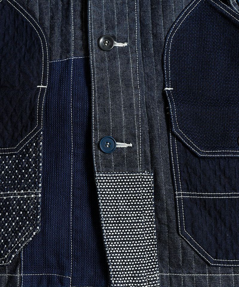 FDMTL(ファンダメンタル)】COVERALL JACKET RINSE ジャケット(FA25
