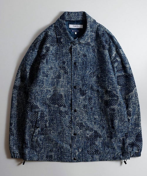 FDMTL(ファンダメンタル)】BORO COACH JACKET コーチジャケット(FA25 