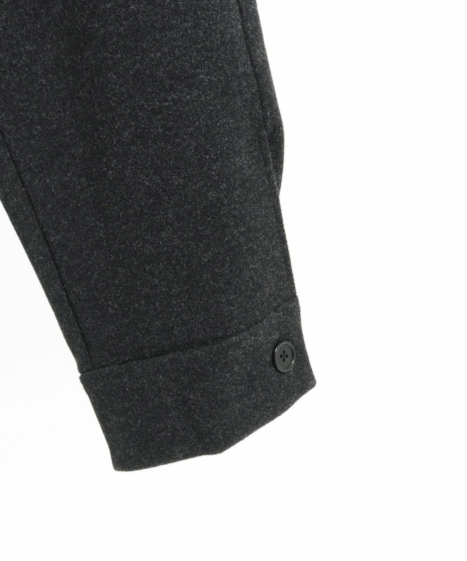 30%OFF【CAMBIO(カンビオ)】Soft Melton Hem Cuffs Pants メルトン
