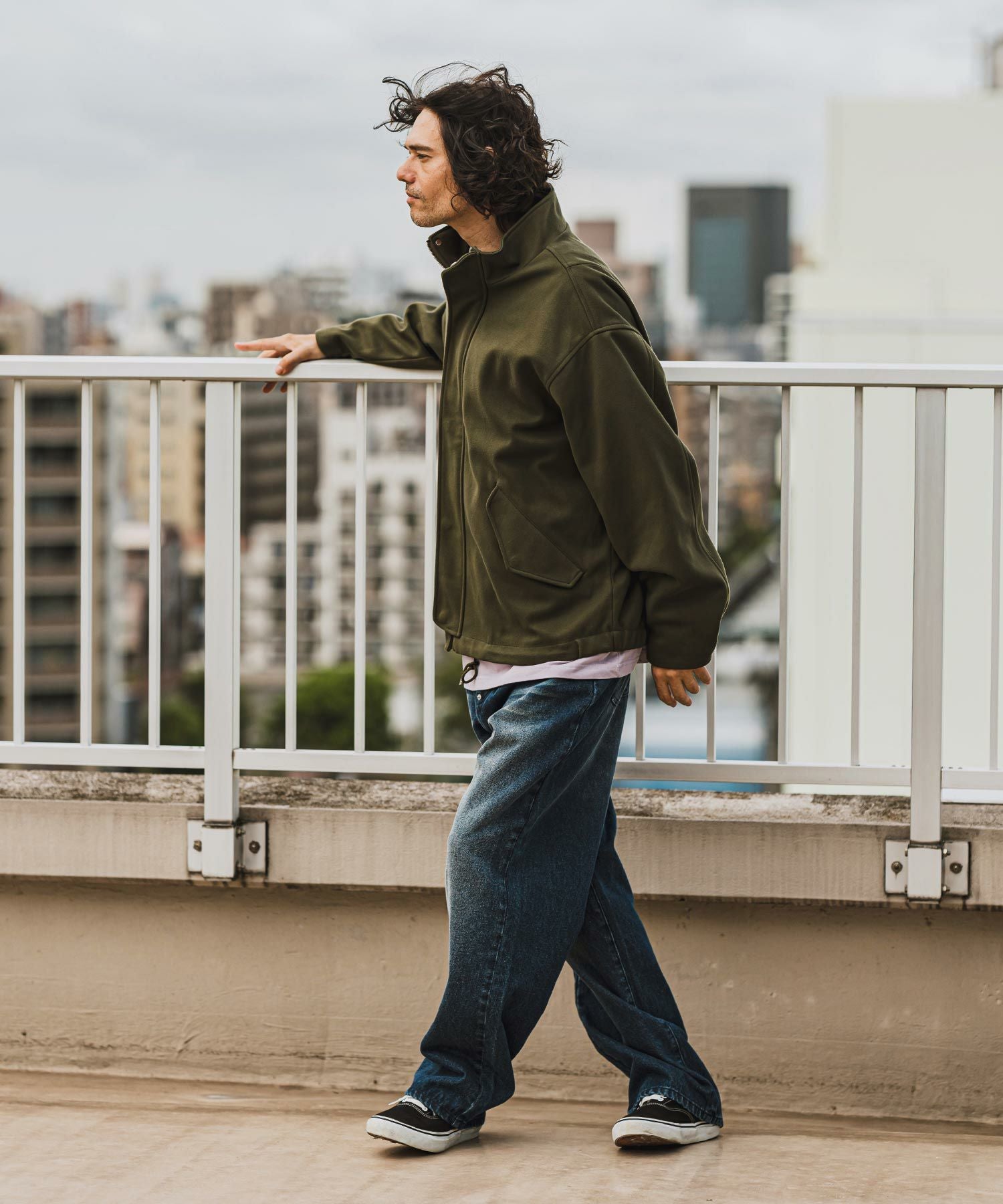 30%OFF【CAMBIO(カンビオ)】Relax Straight Silhouette Denim Pants