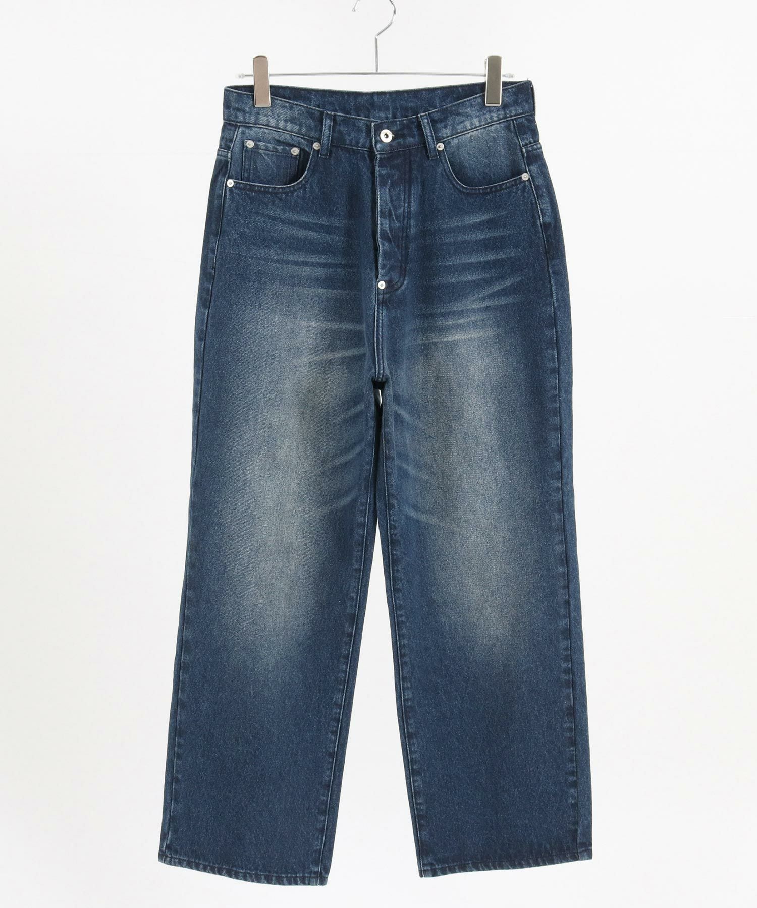 30%OFF【CAMBIO(カンビオ)】Relax Straight Silhouette Denim Pants