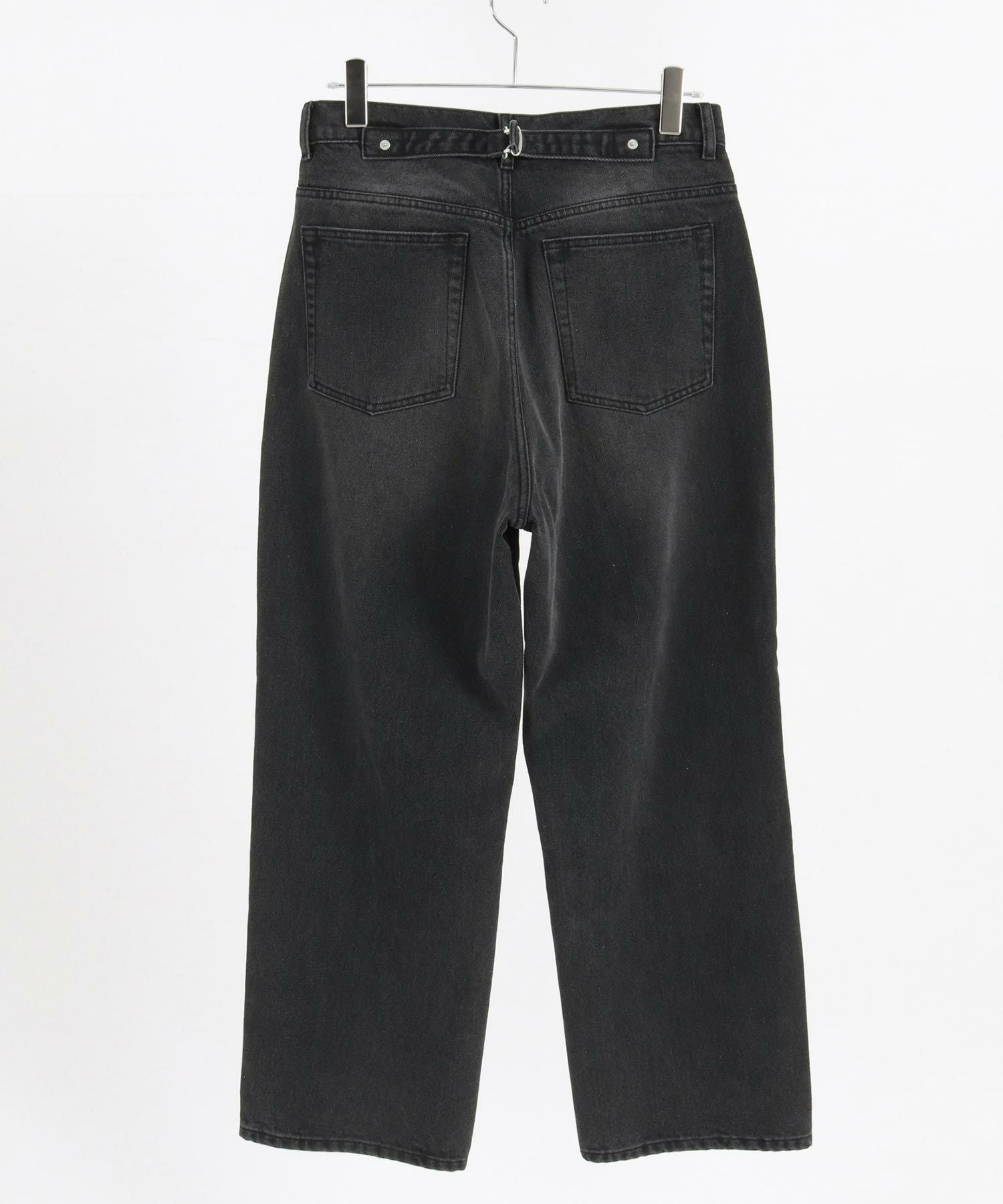 30%OFF【CAMBIO(カンビオ)】Relax Straight Silhouette Denim Pants