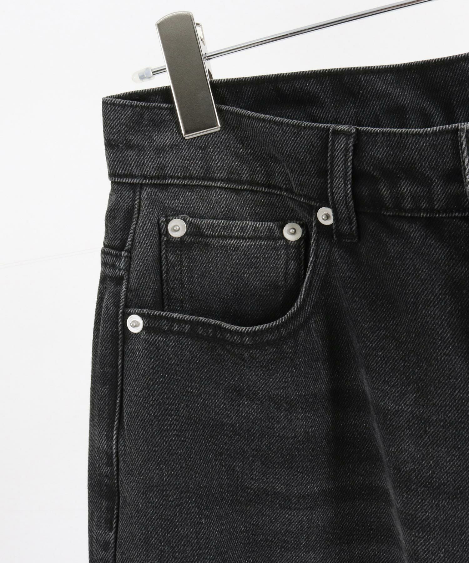 30%OFF【CAMBIO(カンビオ)】Relax Straight Silhouette Denim Pants