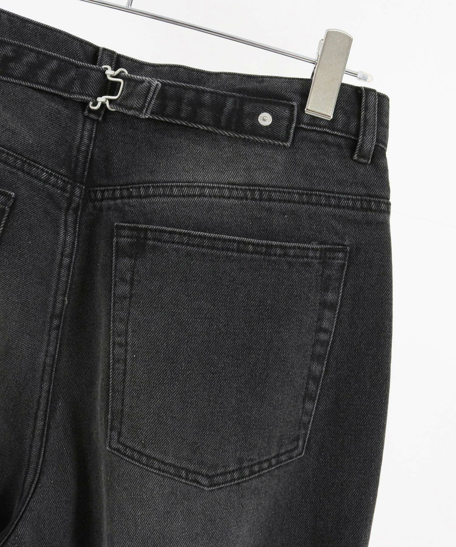 あおページ　ベージュ38 30%OFF【CAMBIO(カンビオ)】Relax Straight Silhouette Denim Pants