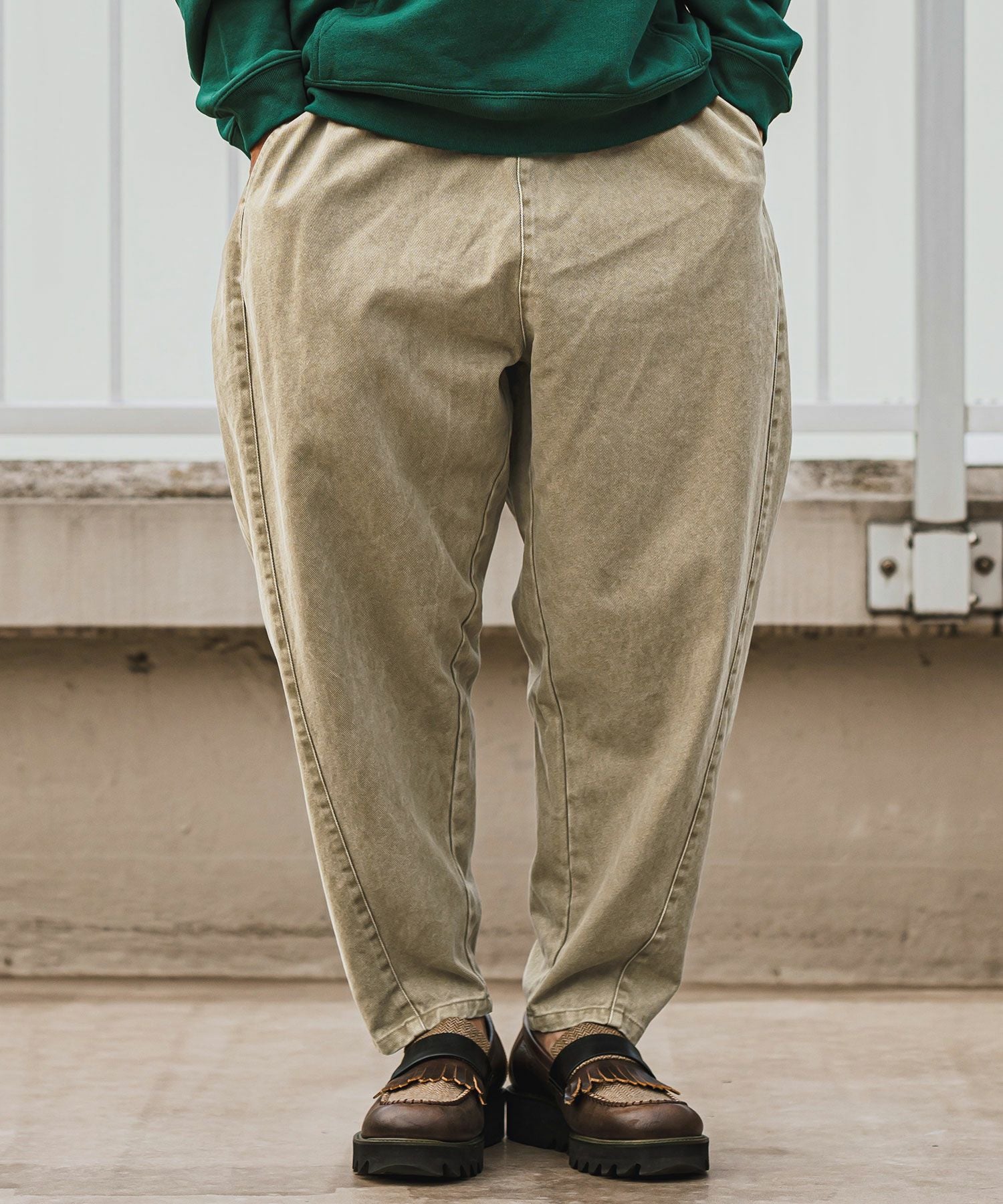 30%OFF【CAMBIO(カンビオ)】Natural Age Wide Balloon KATSURAGI Pants