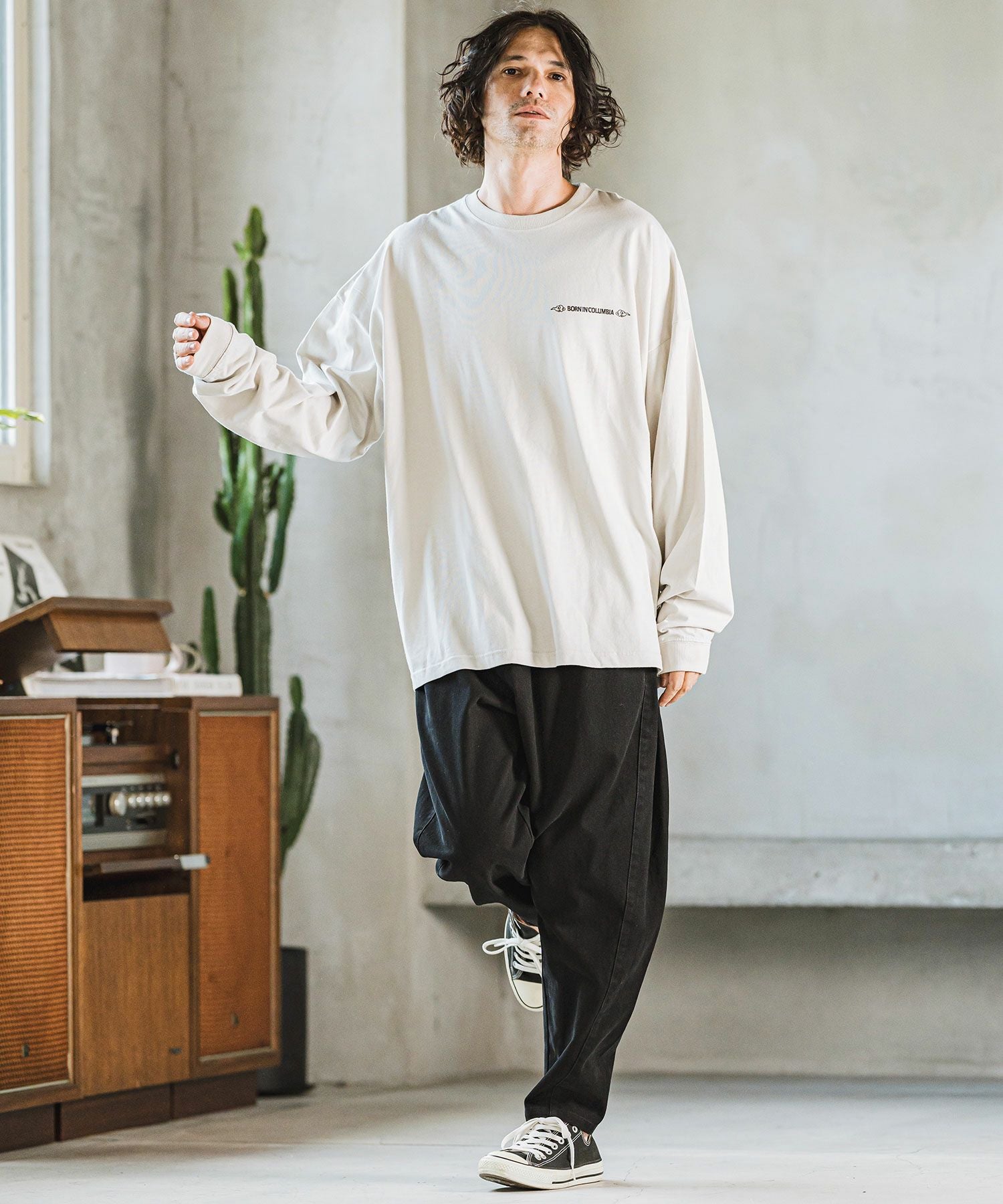 50%OFF【CAMBIO(カンビオ)】Natural Age Wide Balloon KATSURAGI Pants