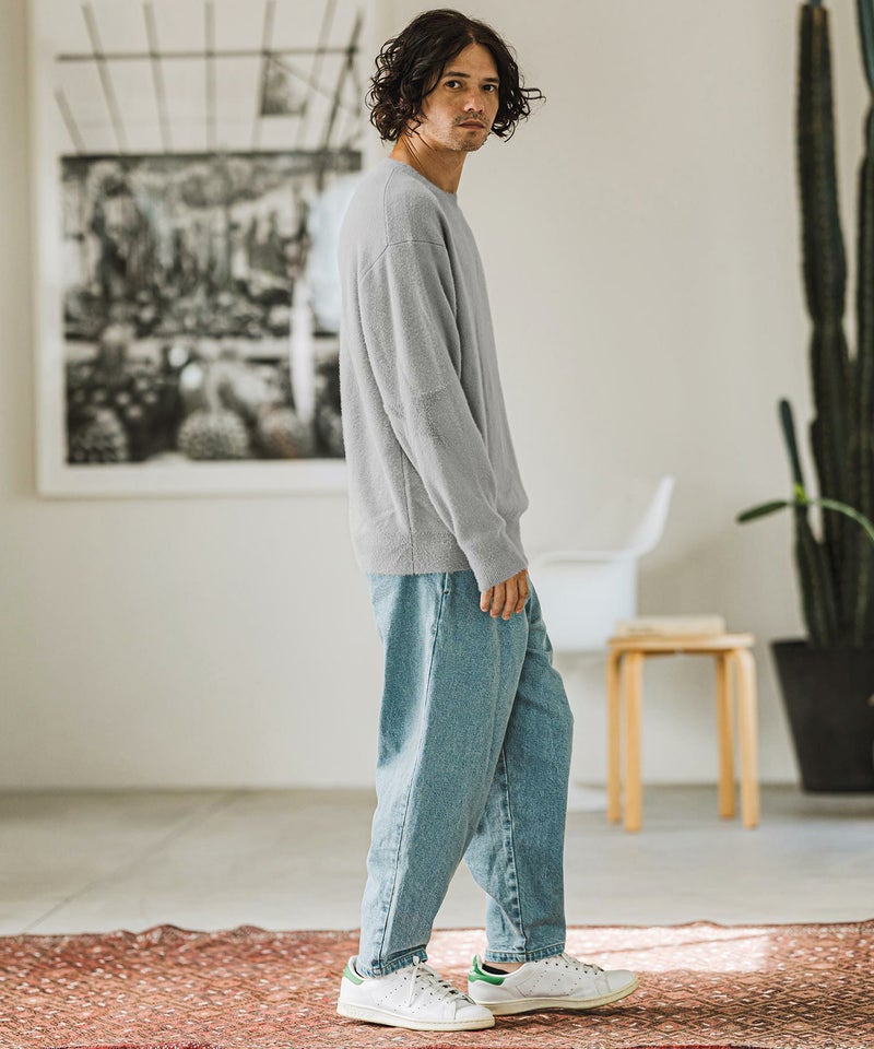 50%OFF【CAMBIO(カンビオ)】 New肘星CNセーター(CB24A-K12) | CAMBIO 