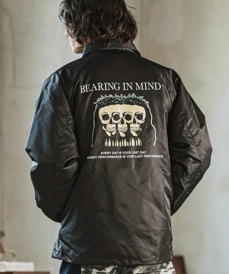 CAMBIO(カンビオ)】Bearing in mindプリントコーチジャケット(CASD-133 