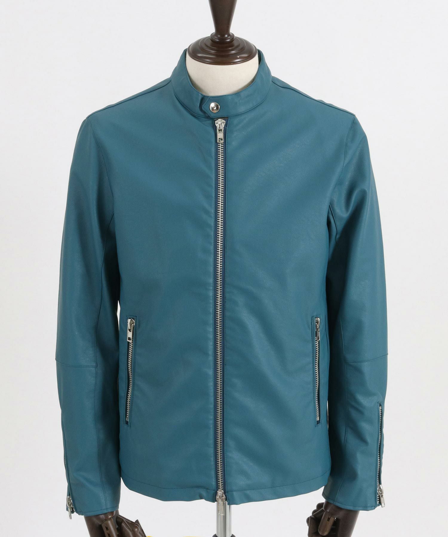 eurokenvyユーロケンビー　【極】Riders Single Jacket 30%OFF【CAMBIO(カンビオ)】PUシングルライダースジャケット | CAMBIO