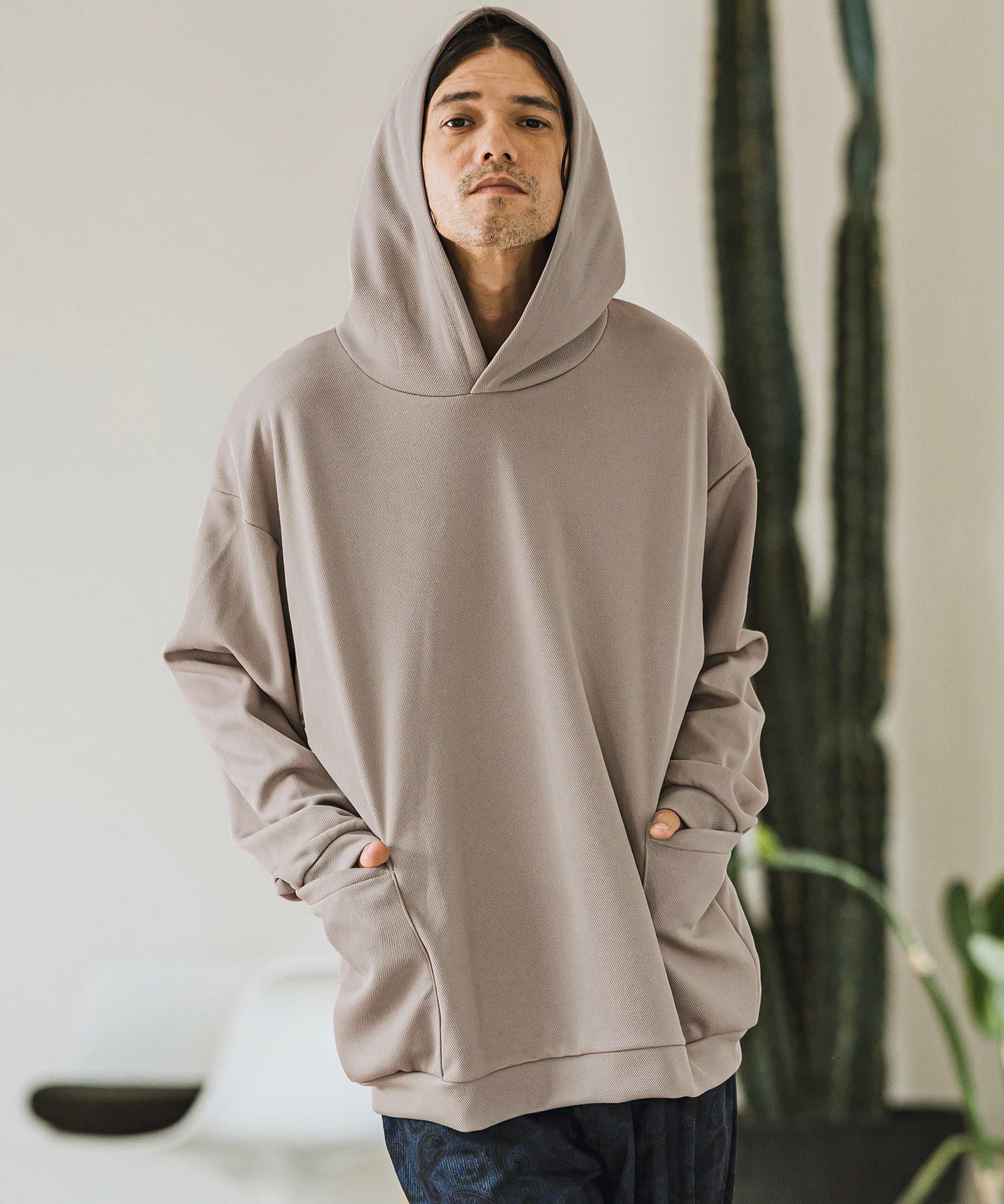 30%OFF【CAMBIO(カンビオ)】サイドポケットプルパーカー | CAMBIO カンビオ