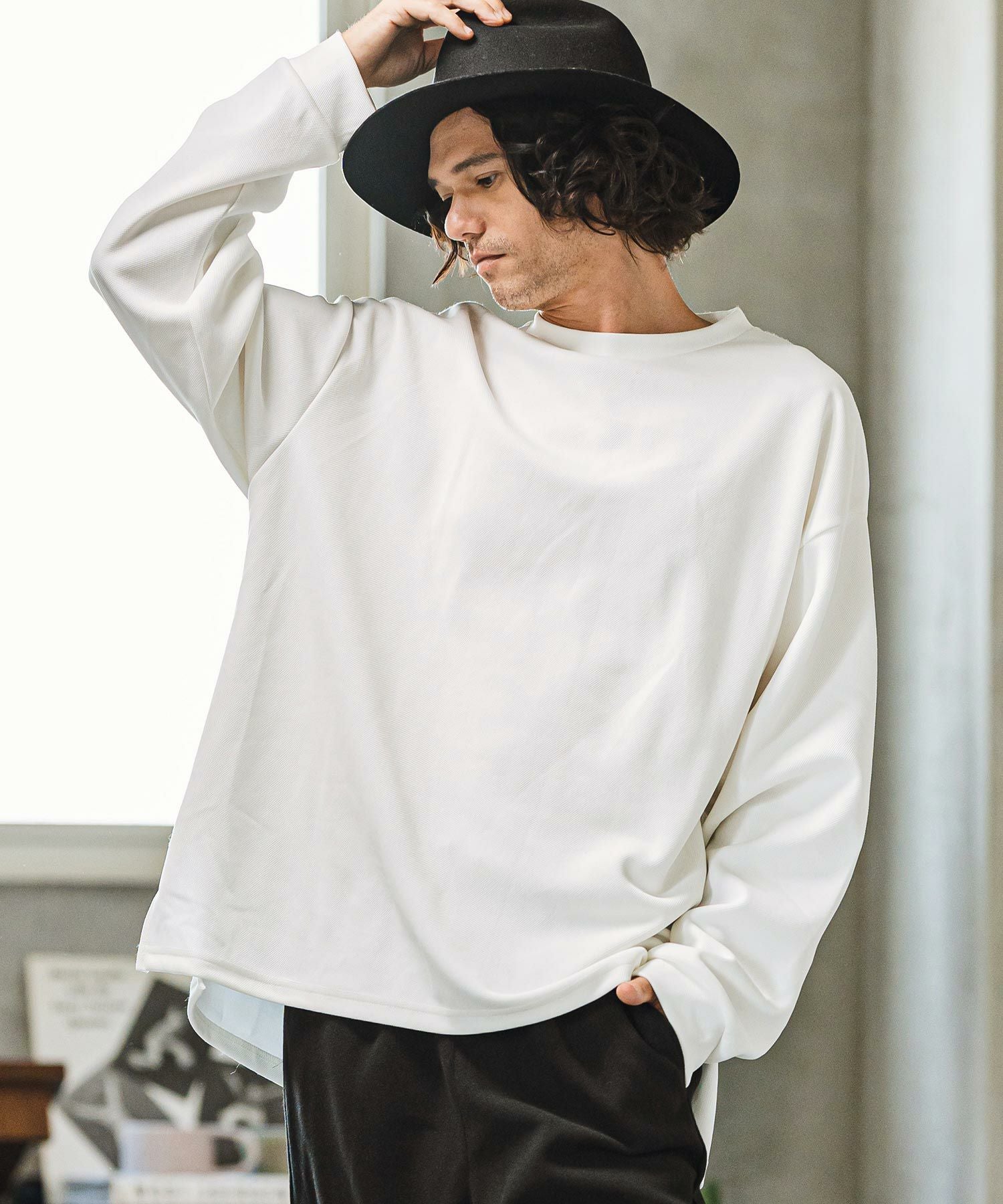 その他 RT-189633 30%OFF【CAMBIO(カンビオ)】 サイドスリットルーズシルエット