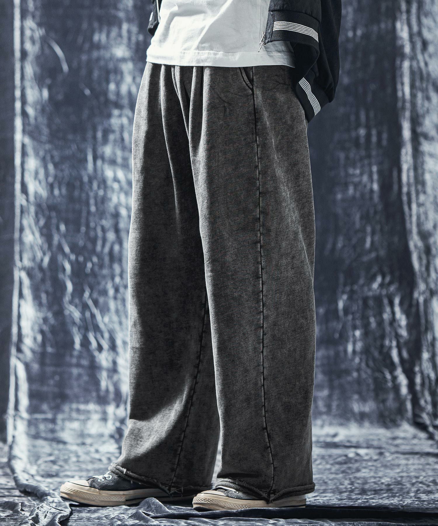 30%OFF【ANGENEHM(アンゲネーム)】Vintage texture sweat pants