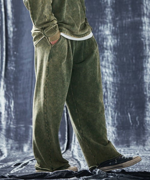 50%OFF【ANGENEHM(アンゲネーム)】Vintage texture sweat pants 