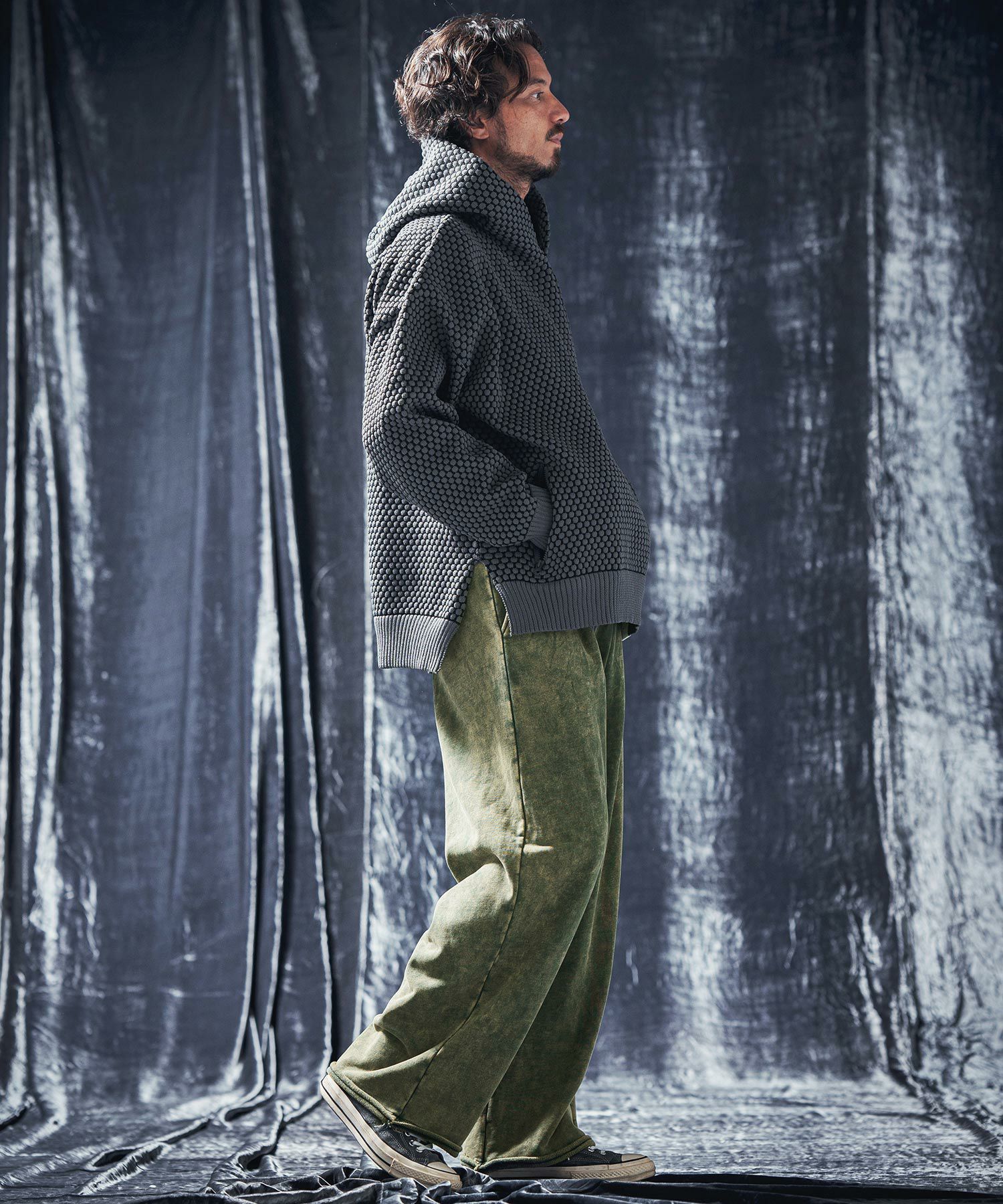 30%OFF【ANGENEHM(アンゲネーム)】Vintage texture sweat pants 30%OFF【ANGENEHM(アンゲネーム)】Vintage texture sweat pants