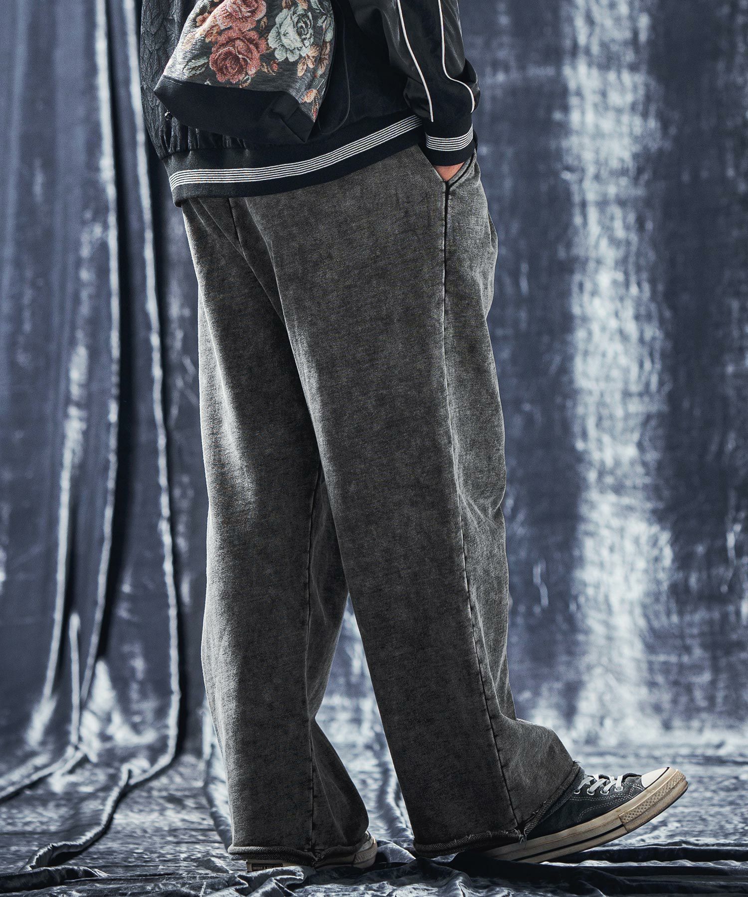 30%OFF【ANGENEHM(アンゲネーム)】Vintage texture sweat pants