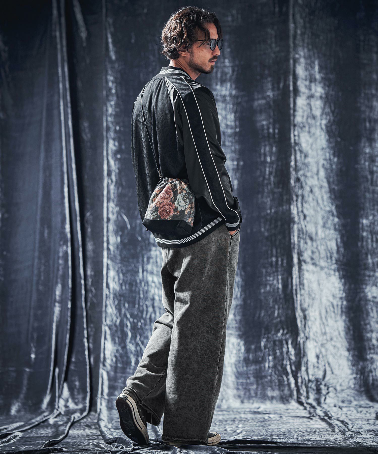 30%OFF【ANGENEHM(アンゲネーム)】Vintage texture sweat pants